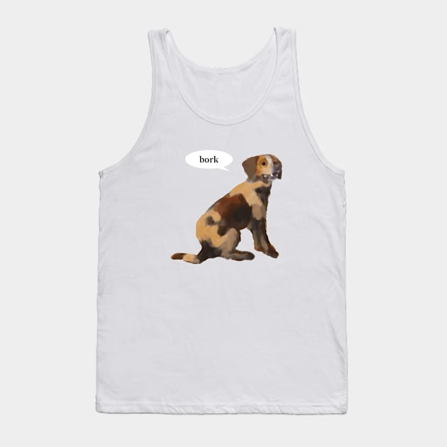 Bork Tank Top by obsidianhoax